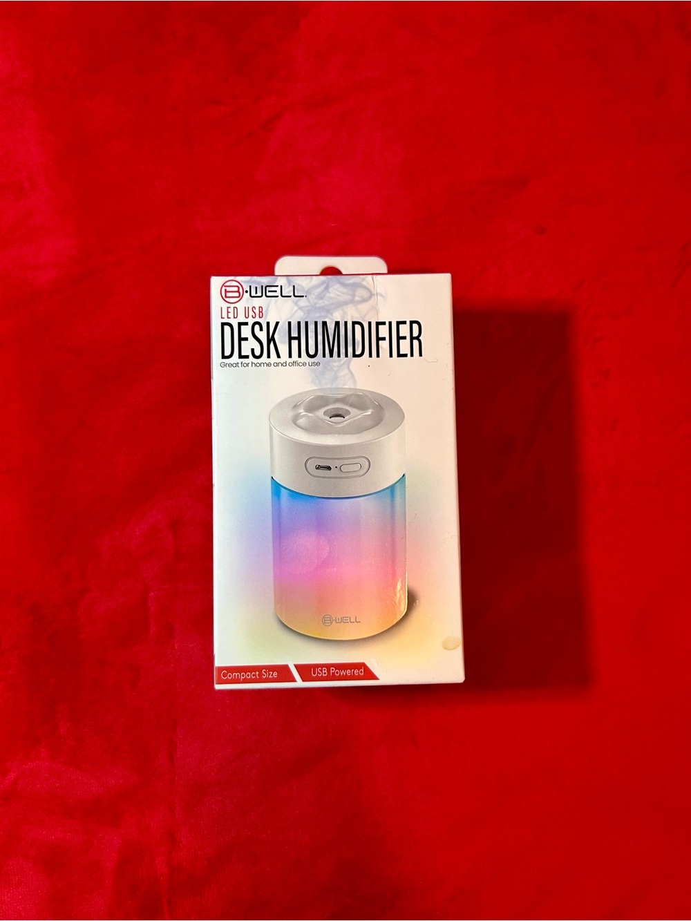 B-Well LED USB Desk Humidifier